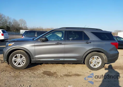 2024 Ford Explorer Xlt из США, поврежденный, VIN 1FMSK7DH5RGA02533